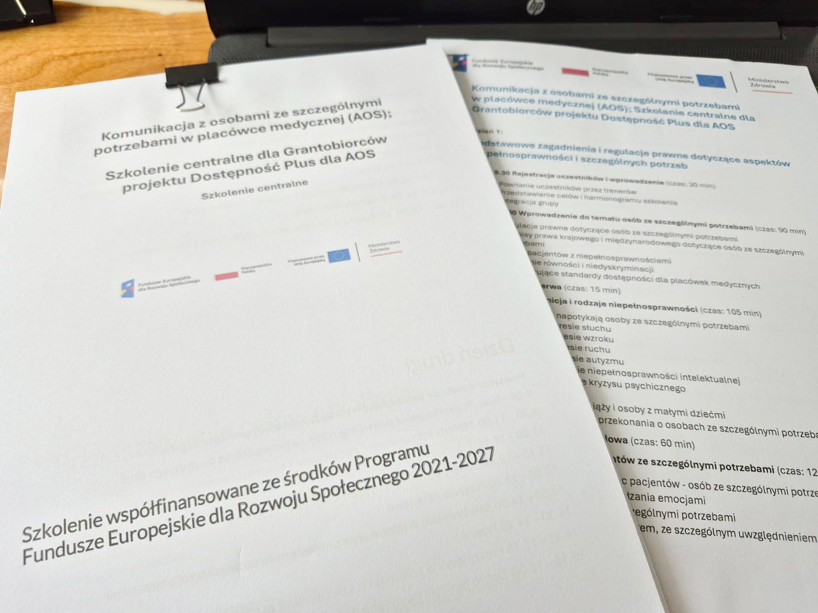 Zdjęcie ze szkolenia online
